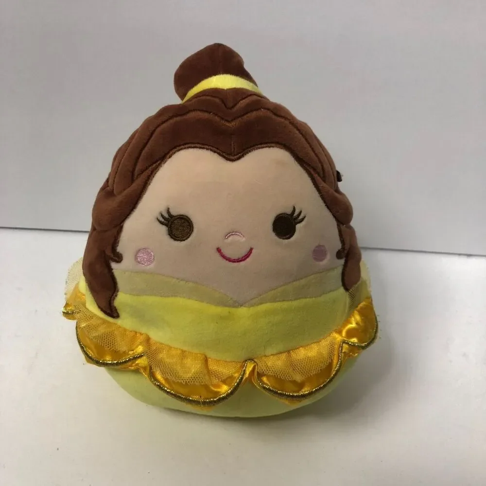 Disney Princess Belle Squishmallow Plush Toy Beauty & The Beast Stuffed Doll